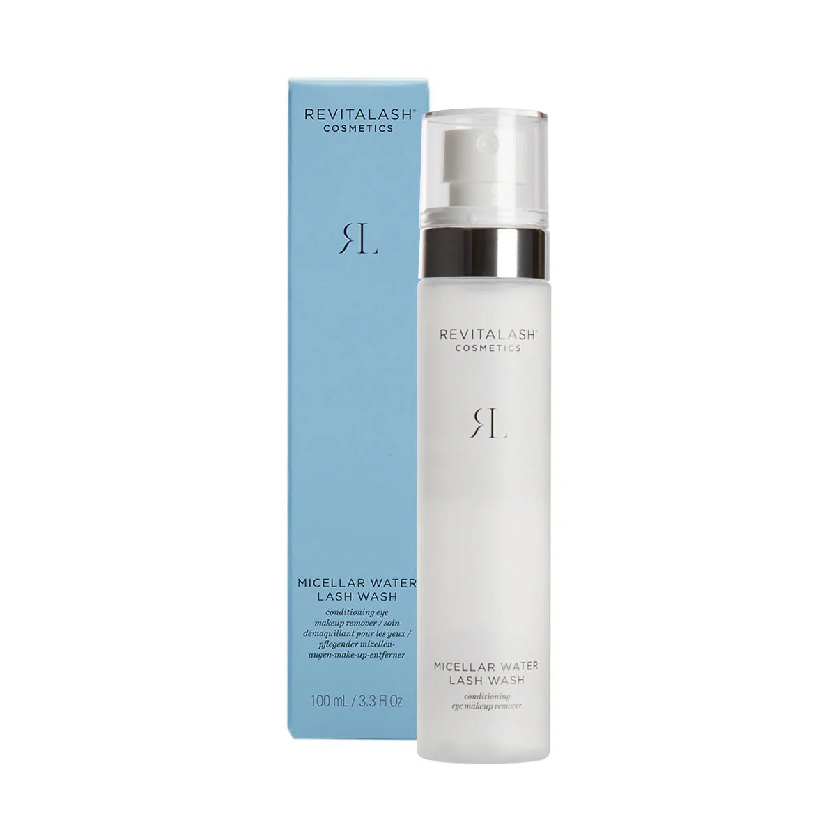 RevitaLash Micellar Water Lash Wash, Hypoallergenic Make up Remover (100mL) - Dryeye Rescue