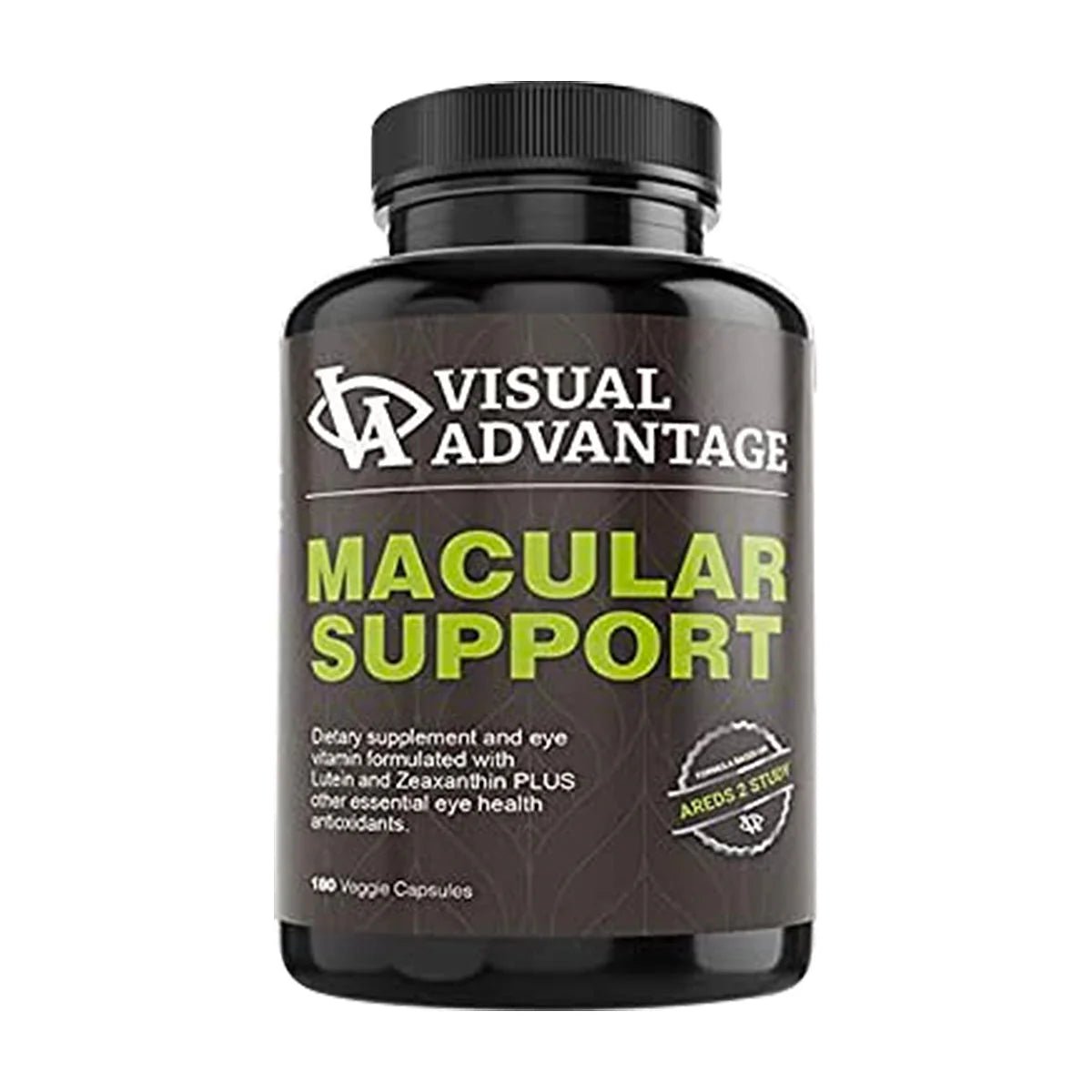 Visual Advantage Macular Support Formula for Eye Health - 180 Count - AREDS 2 Formula - Age Related Macular Degeneration (AMD) - Dryeye Rescue