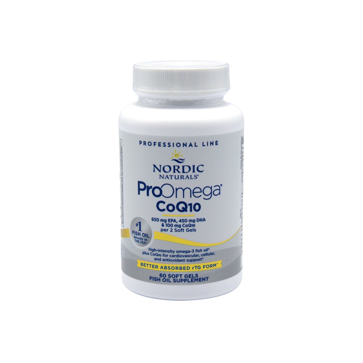 Nordic Naturals ProOmega-CoQ10 - Fish Oil with CoQ10 (60ct) - Dryeye Rescue