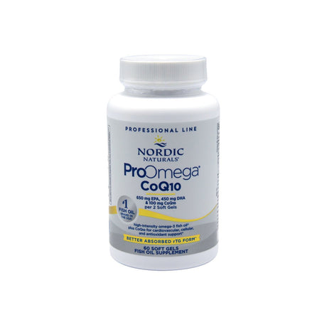 Nordic Naturals ProOmega-CoQ10 - Fish Oil with CoQ10 (60ct) - Dryeye Rescue