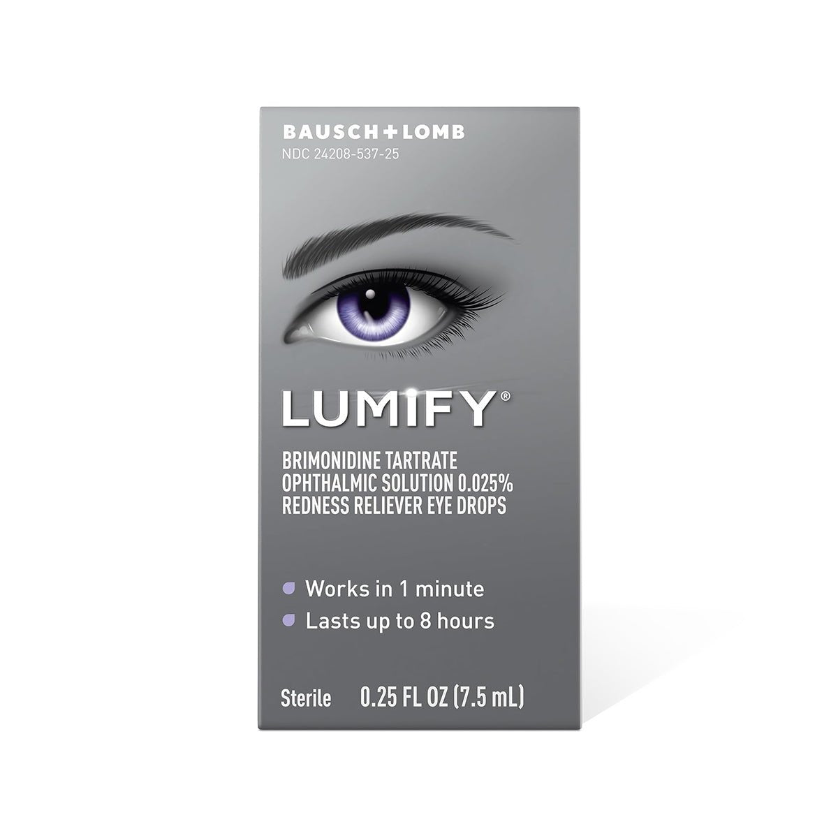 Lumify Eye Drops 2.5mL and 7.5mL (1 and 3 Month Supplies) - Dryeye Rescue