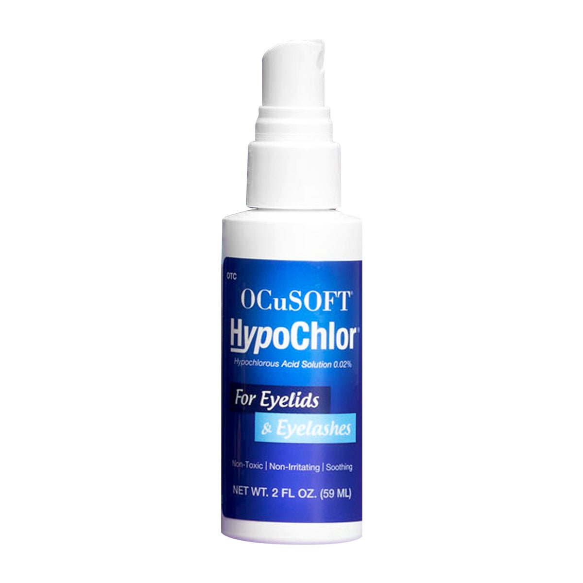 Ocusoft HypoChlor Spray Eyelid & Eyelash Cleaner (2 oz bottle) - Dryeye Rescue