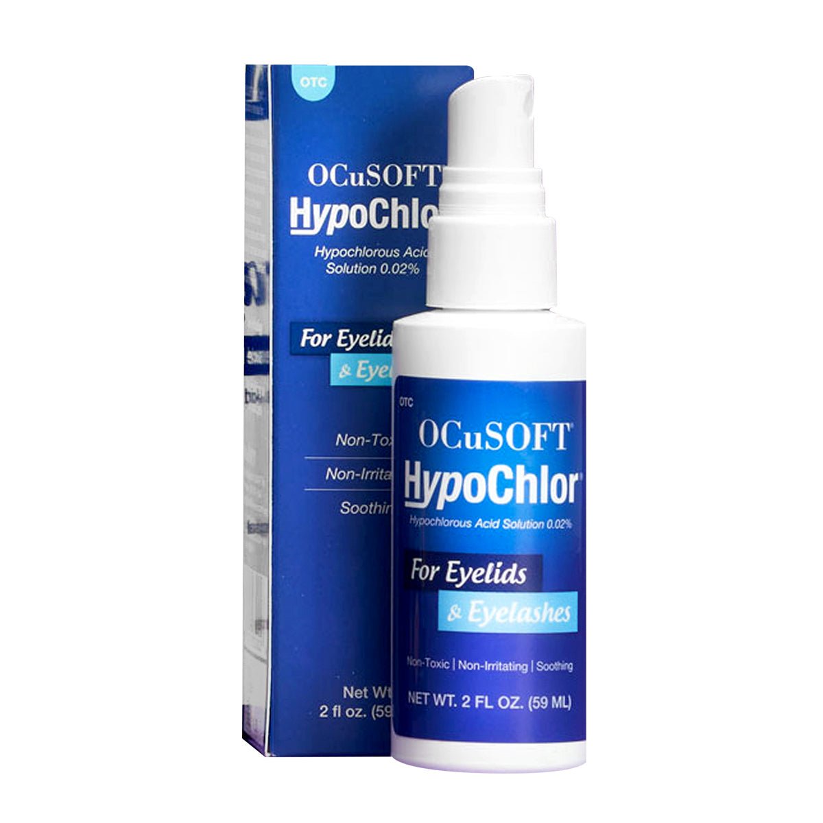 Ocusoft HypoChlor Spray Eyelid & Eyelash Cleaner (2 oz bottle) - Dryeye Rescue