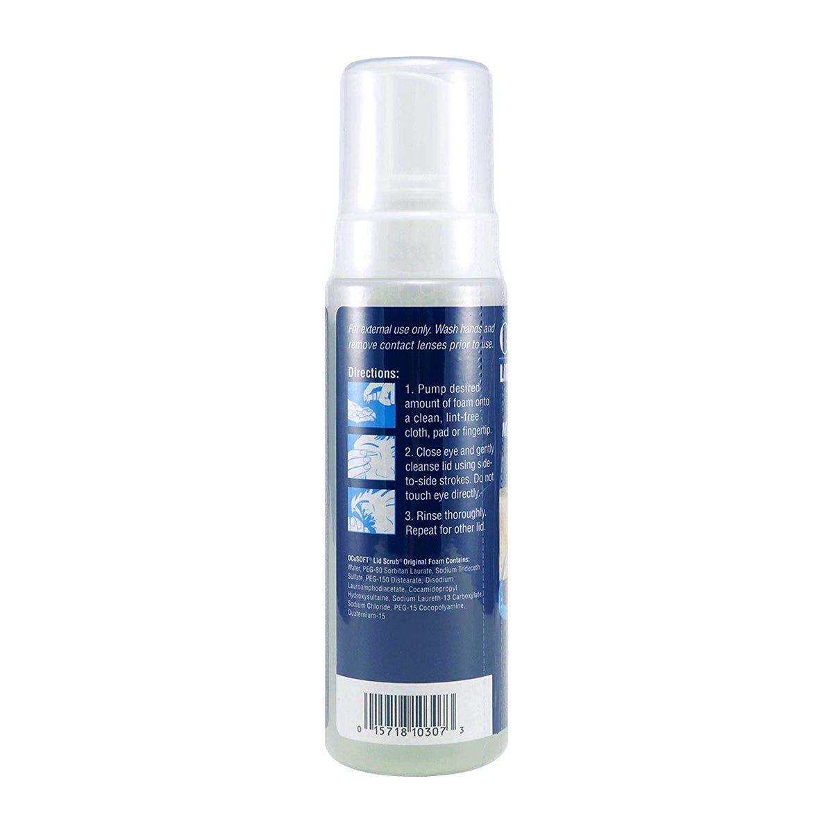 Ocusoft Lid Scrub Original Foaming Eyelid Cleanser - Dryeye Rescue