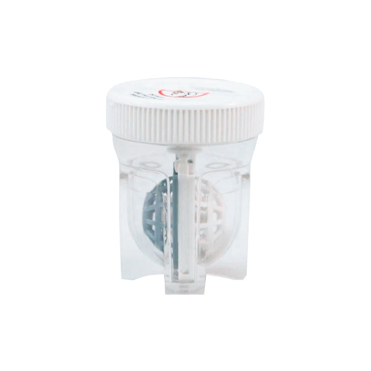 The Menicon Progent Biweekly Contact Lens Cleaner, which includes a large diameter case, features twist-cap compartments perfect for storing gas permeable lenses and using protein-remover solutions to maintain lens clarity.