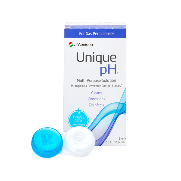 Menicon Unique pH Travel Kit for Gas Permeable Lenses 2.5 oz