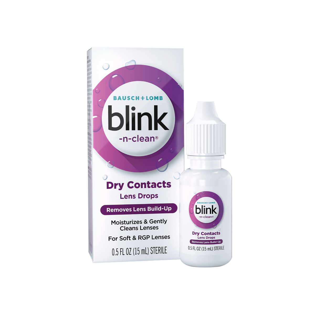 Blink - N - Clean Lens Drops (15ml) - Dryeye Rescue