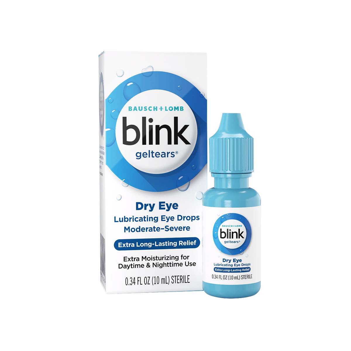 Blink Gel Tears Lubricating Eye Drops (10ml) - Dryeye Rescue