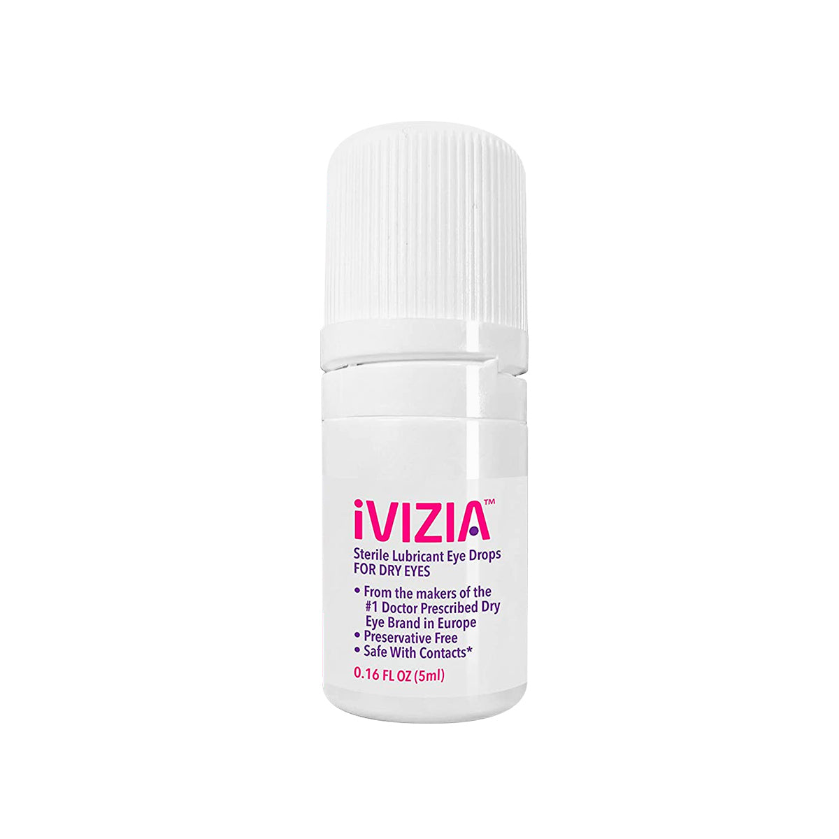 Theas iVIZIA Sterile Lubricant Eye Drops provide dry eye relief, are preservative-free, contact lens friendly, and from Europes #1 doctor-prescribed dry eye brand. Each bottle contains 0.17 fl oz (5 ml).