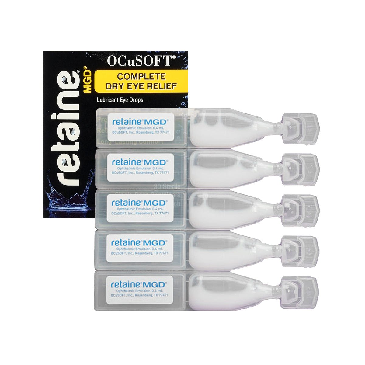 Ocusoft Retaine MGD Eye Drops (Preservative - Free) - Dryeye Rescue