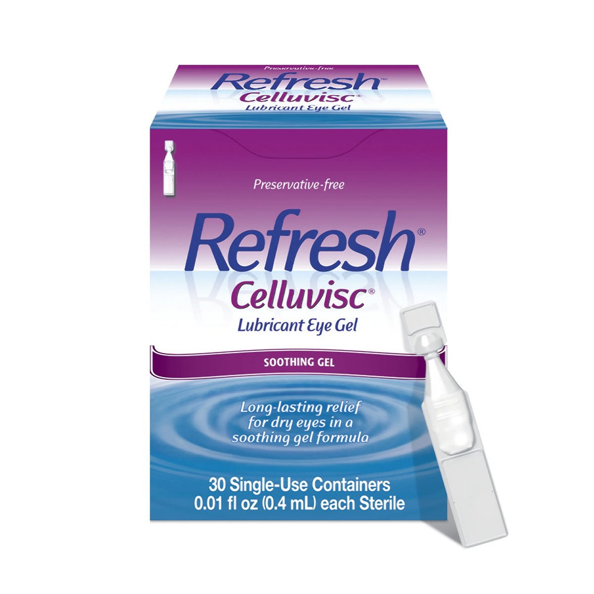 Refresh Celluvisc Preservative - Free 30 vials x 0.4 - Dryeye Rescue