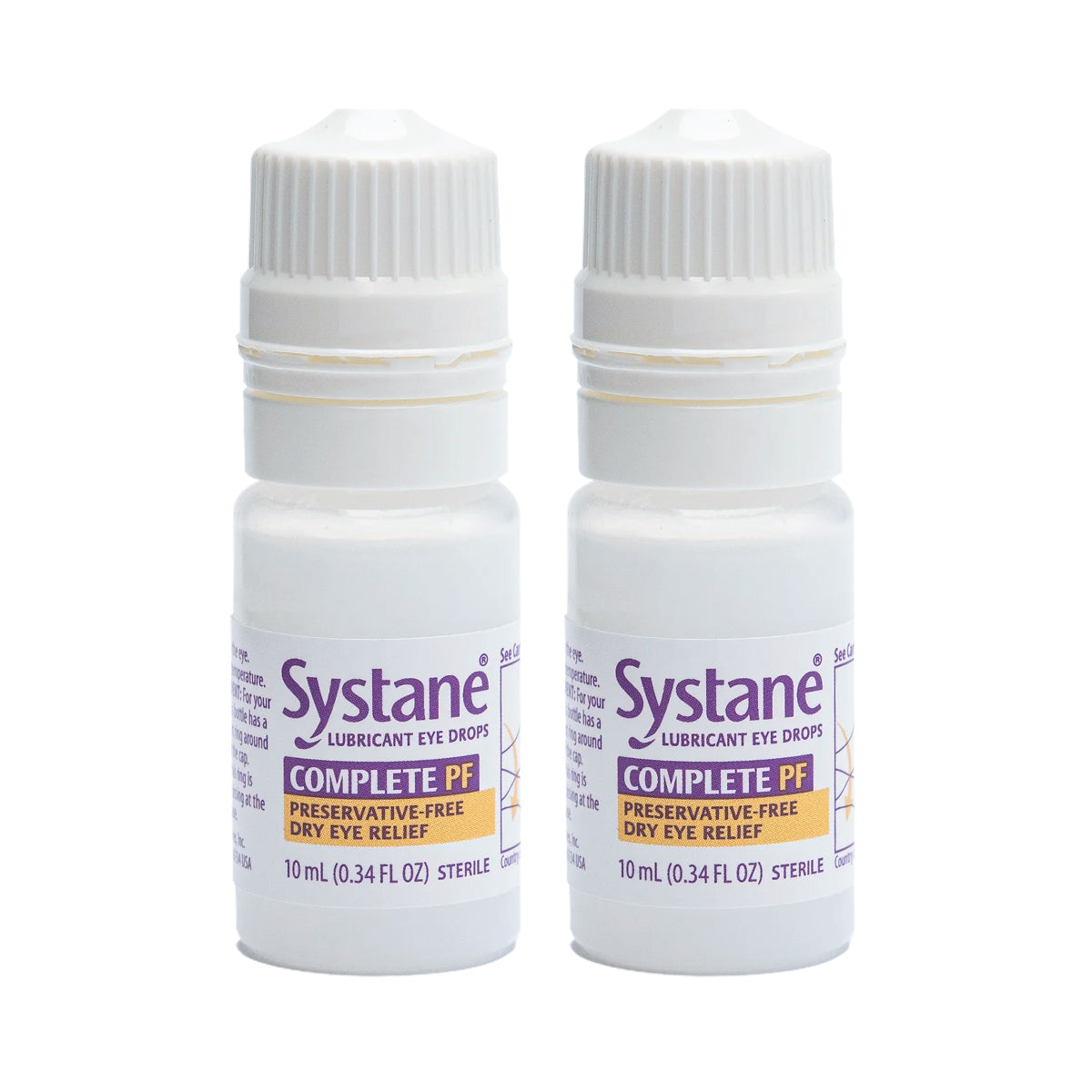 Systane COMPLETE Preservative-Free Eye Drops Multi-Dose Bottle (2 Sizes)