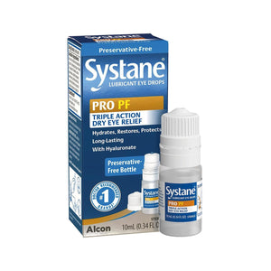 Systane PRO PF Multi-Dose Preservative free Lubricant Eye Drops 10mL Dryeye Rescue Systane PRO PF Multi-Dose Preservative free Lubricant Eye Drops 10mL Dryeye Rescue