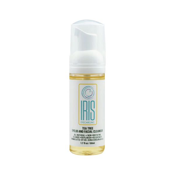 IRIS Tea Tree Cleanser Foam for Eyelids (50mL) - Hydrating Care