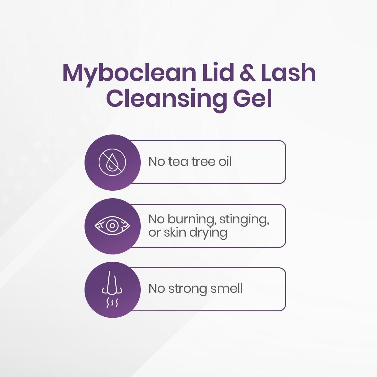 MyboClean Hydrating Lids and Lash Cleansing Gel (1 Bottle) - Dryeye Rescue