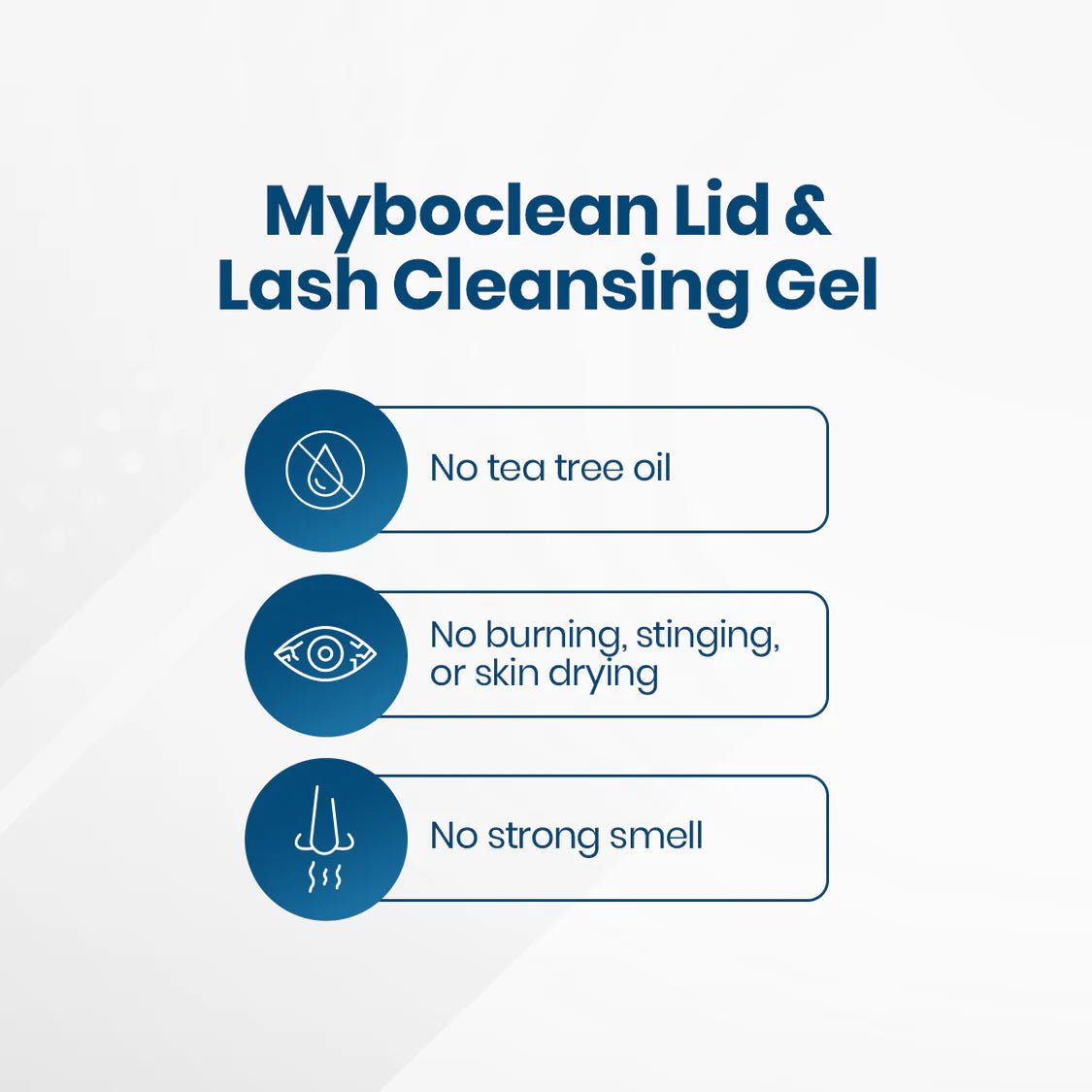 MyboClean Hydrating Lids and Lash Cleansing Gel (2 pc) - 1 Year Supply - Dryeye Rescue