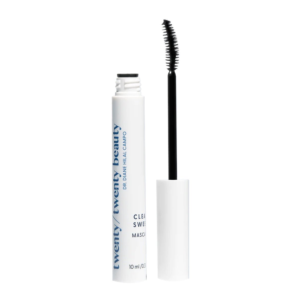 Twenty Twenty Clean Sweep Mascara, Pitch Black, 10ml - Dryeye Rescue