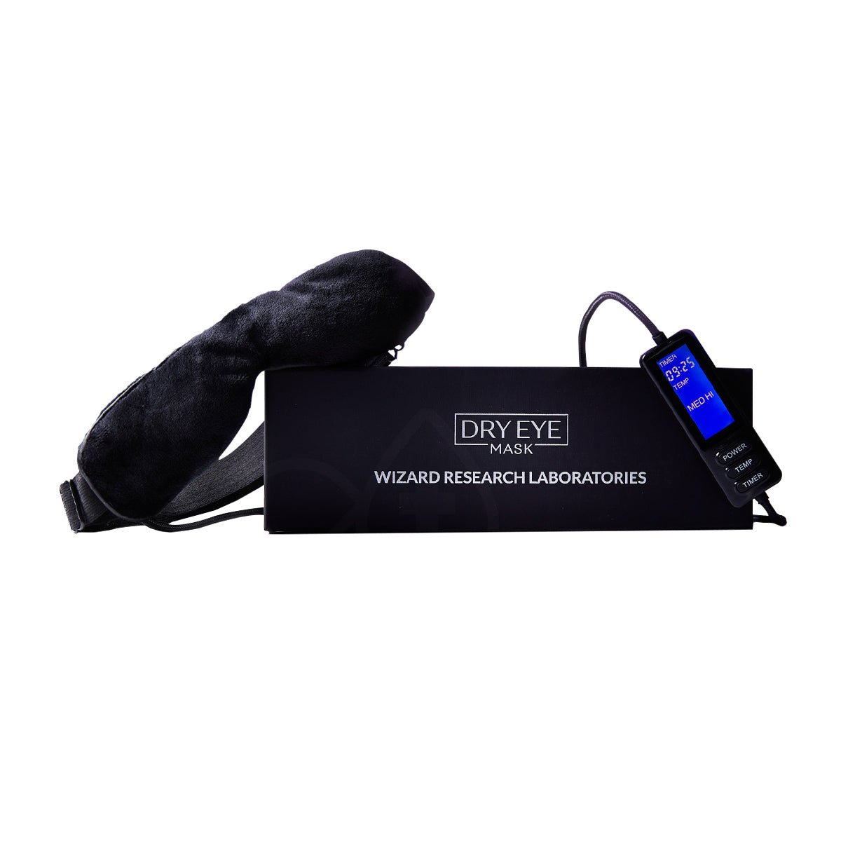 Wizard Research Dry Eye Electric USB Heated Eye Mask - Relieves Symptoms of Dry Eyes, MGD, and Blepharitis - Dryeye Rescue