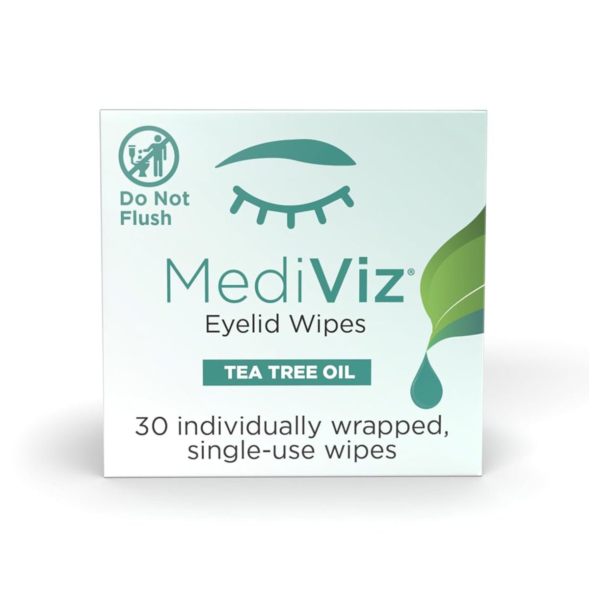 Mediviz Tea Tree Eyelid Cleansing Wipes - Dryeye Rescue