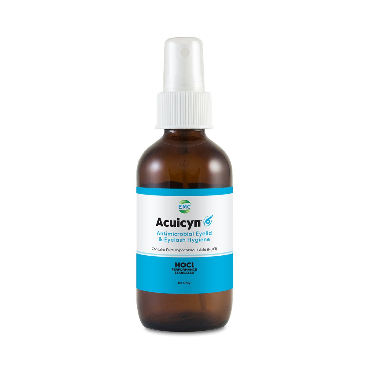 Acuicyn Antimicrobial Eyelid & Eyelash Hygiene - Hypochlorous Solution - Dryeye Rescue