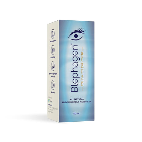 Blephagen Hypochlorous Acid for Eyelid and Eyelash Hygiene (40mL) - Dryeye Rescue
