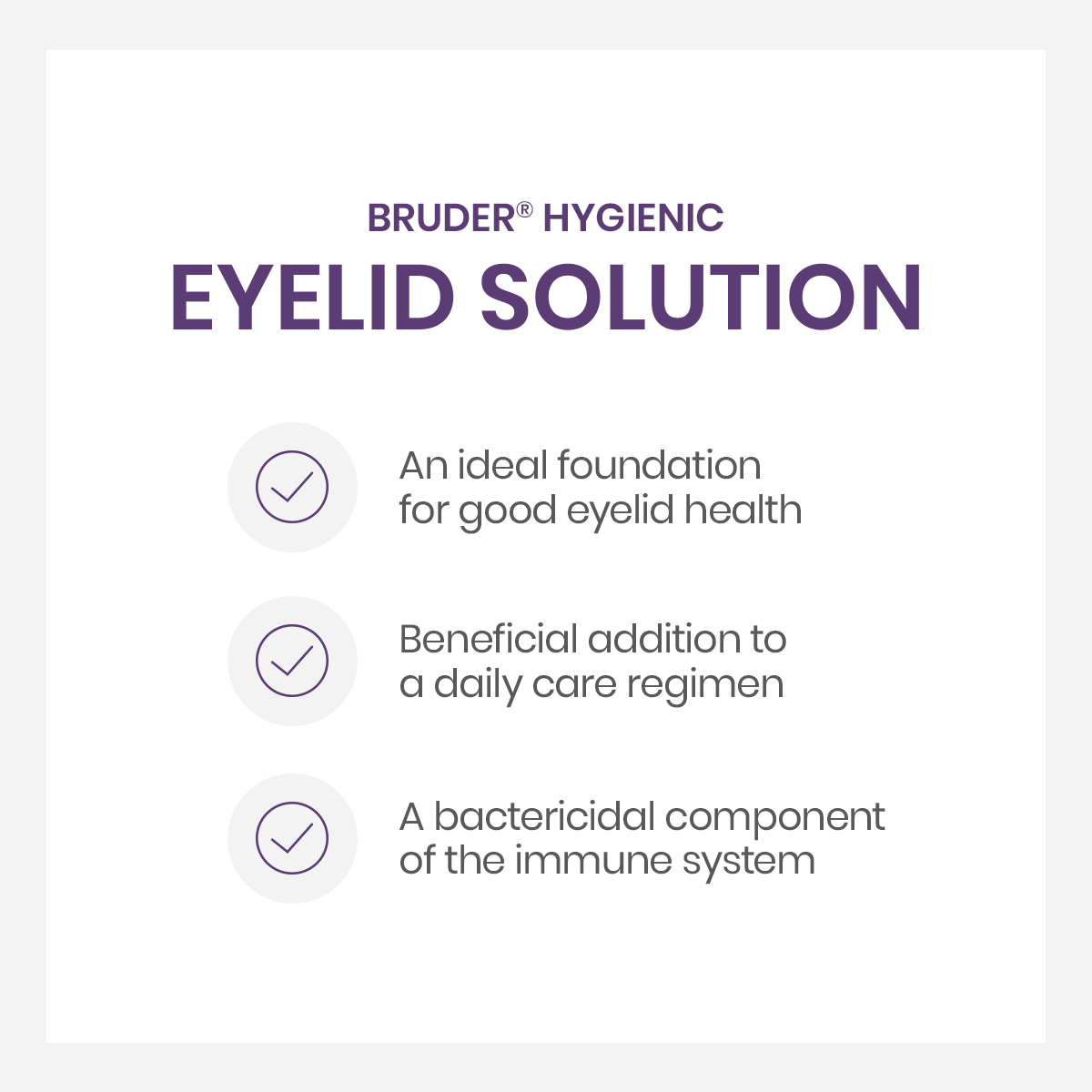 Bruder Hypochlorous Hygienic Eyelid Solution (1oz & 2oz bottles) - Dryeye Rescue