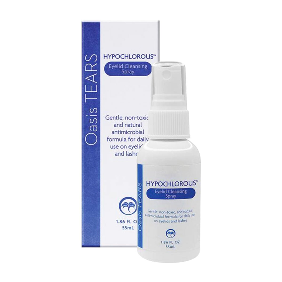 Oasis TEARS HYPOCHLOROUS™ Eyelid Cleansing Spray (1.86oz) - Dryeye Rescue