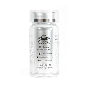 Cydexa Probiotics for Support for Dry Eye Supplement (30 Capsules) - Dryeye Rescue