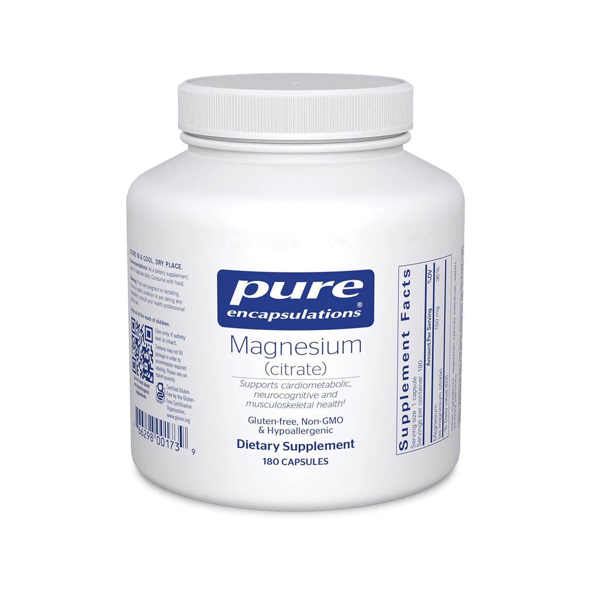 Pure Encapsulations Magnesium (Citrate) - Dryeye Rescue