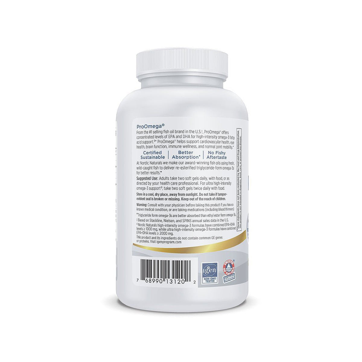 Nordic Naturals ProOmega, Lemon Flavor, Omega Supplement (3 Sizes) - Dryeye Rescue