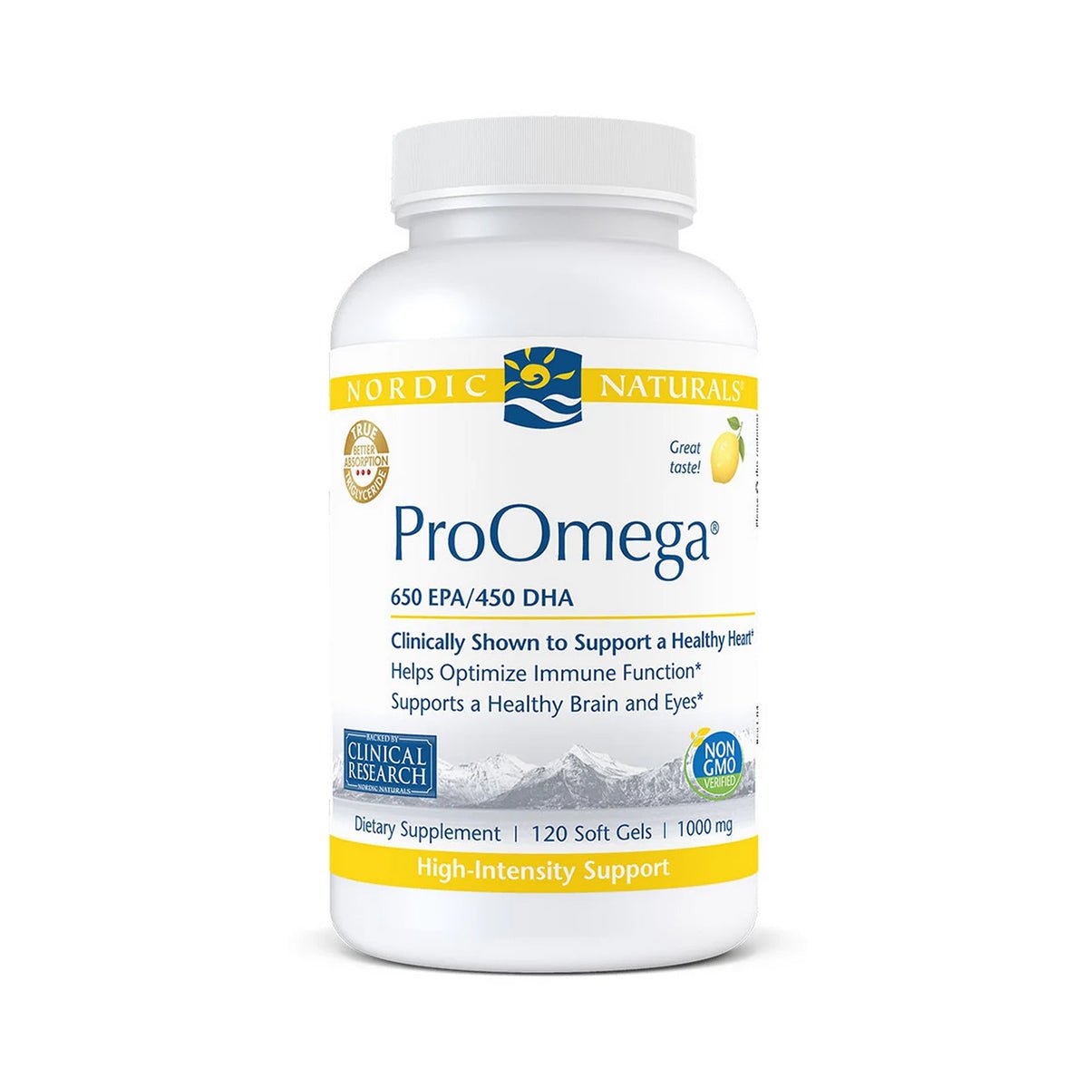 Nordic Naturals ProOmega, Lemon Flavor, Omega Supplement (3 Sizes) - Dryeye Rescue