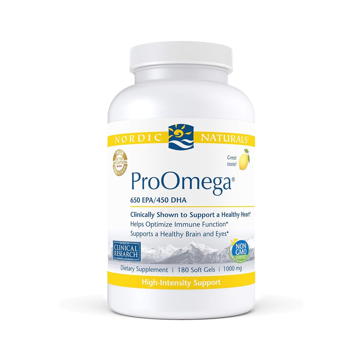 Nordic Naturals ProOmega, Lemon Flavor, Omega Supplement (3 Sizes) - Dryeye Rescue