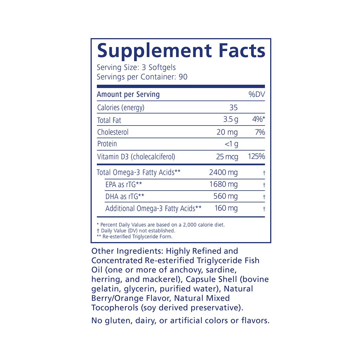 PRN Flex Omega Benefits FO3 with Vitamin D3 for Joint Health (270ct) 3 - Month Supply - Dryeye Rescue