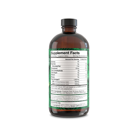 Tropical Oasis Premium Omega - 3 Max (16 oz) 3 Month Supply - Dryeye Rescue