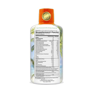 Tropical Oasis Mega Premium Multi-Vitamin Liquid Supplement (32oz.) β Dryeye Rescue