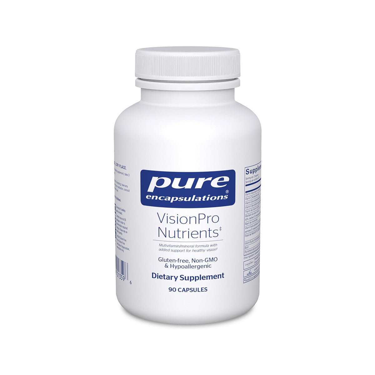 Pure Encapsulations VisionPro Nutrients, Multivitamin for Maintaining Healthy Vision (90 ct.) - Dryeye Rescue