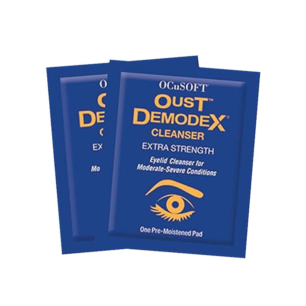 OCuSOFT Oust Demodex Cleanser Pre - Moistened Pads (30ct) - Dryeye Rescue