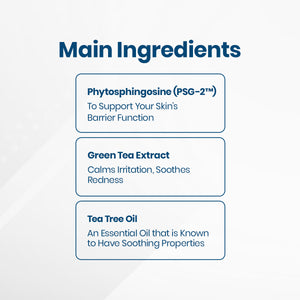 OCuSOFT Lid Scrub Allergy Eyelid Cleanser (30 Wipes) features Phytosphingosine for skin barrier support, Green Tea Extract to calm irritation and redness, and soothing Tea Tree Oil, making it ideal as an eyelid cleanser.