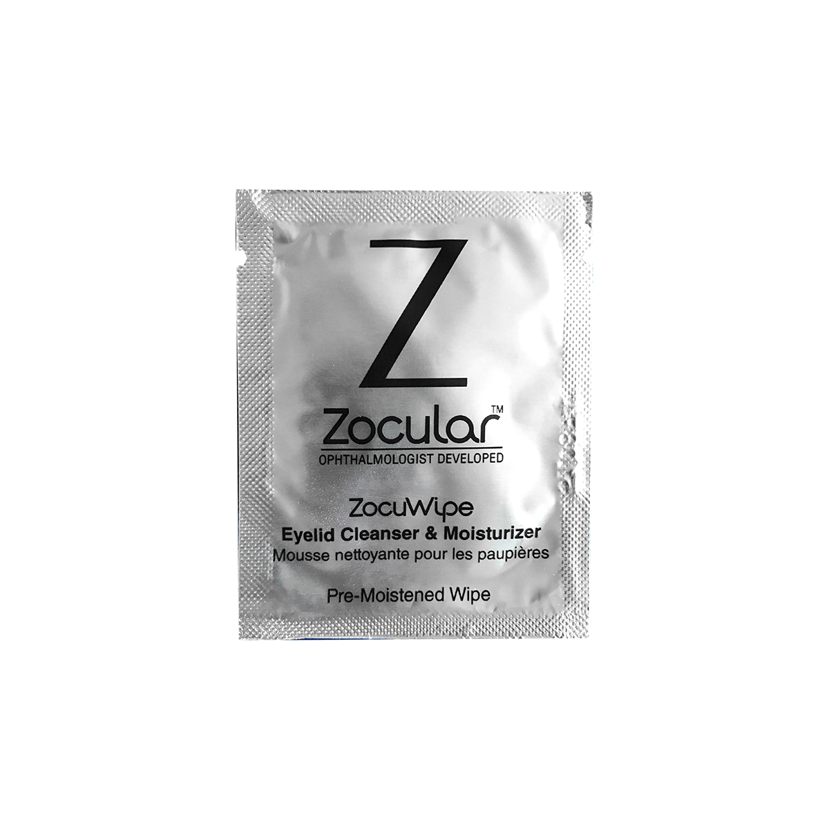 ZocuWipe Eyelid Cleanser and Moisturizer - 30 Count - Dryeye Rescue