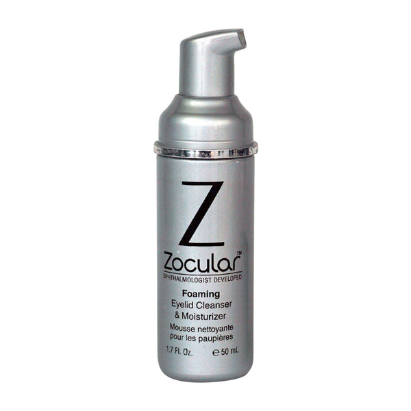 ZocuFoam Eyelid Cleanser Foam and Moisturizer (3 Month Supply
