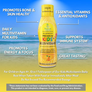 Tropical Oasis Kids Liquid Multivitamin (16oz.) - Dryeye Rescue