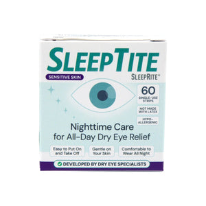 SleepTite/SleepRite Lid Seals, Nighttime Lid Closure Device (30 Pairs) - Dryeye Rescue