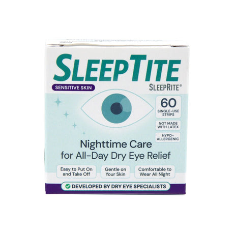 SleepTite/SleepRite Lid Seals, Nighttime Lid Closure Device (30 Pairs) - Dryeye Rescue