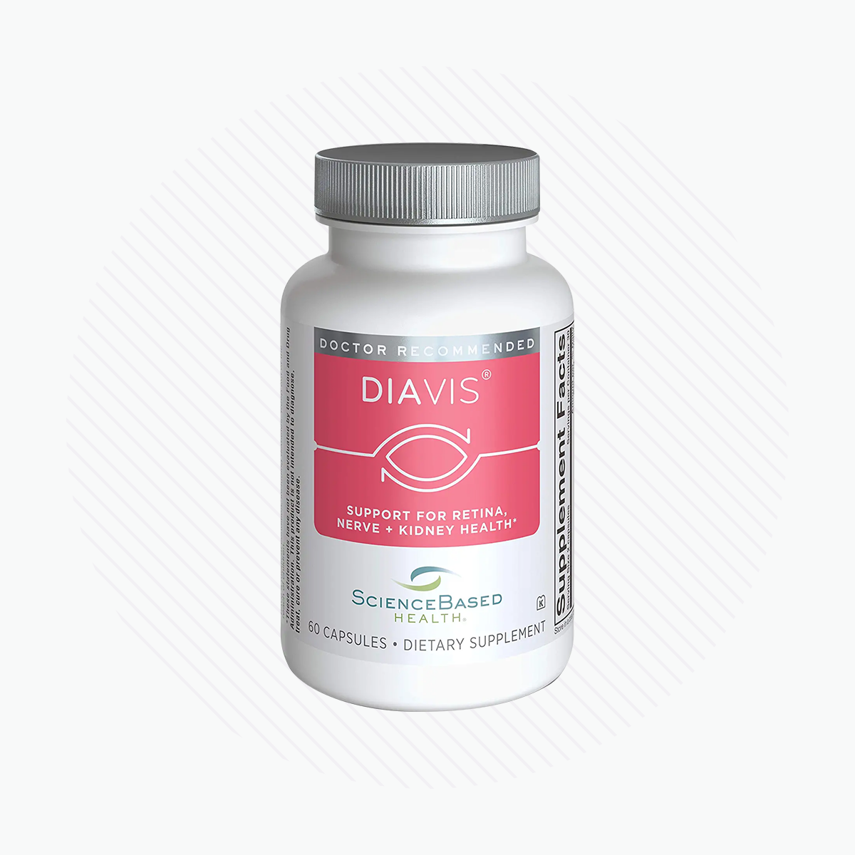 DiaVis - Eye and Nerve Support Formula - Sciencebased Health (60ct 1 Month Supply)