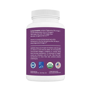 OcuSci Dry Eye Complete with Omega and Lutein (60ct Bottle) - Dryeye Rescue
