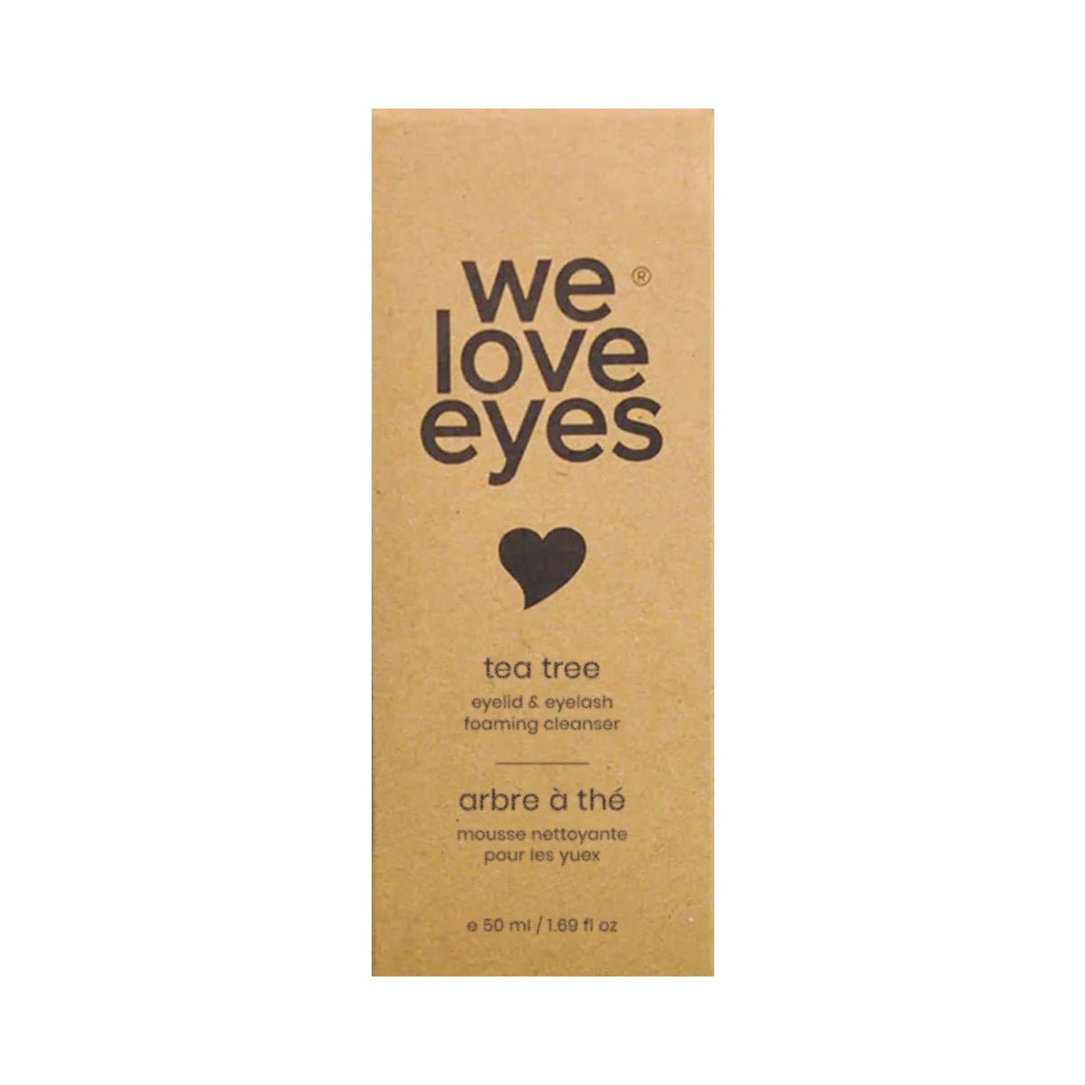We Love Eyes Tea Tree Eyelid & Eyelash Foaming Cleanser 25mL Mini Size - Dryeye Rescue