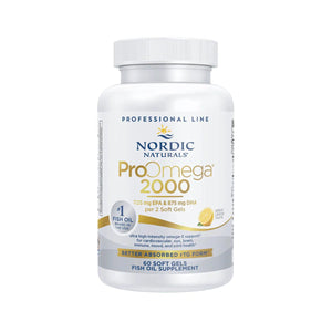 Nordic Naturals ProOmega 2000, Lemon Flavor - 2150 mg Omega-3 Soft Gels - Ultra High-Potency Fish Oil - Dryeye Rescue