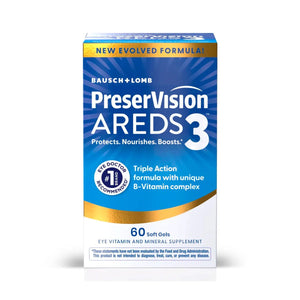 PreserVision® AREDS 3 Formula Eye Vitamin & Mineral Supplement - Dryeye Rescue