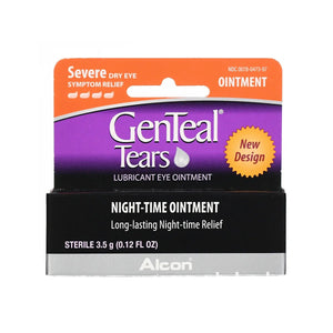 GenTeal Tears Night-Time Ointment Severe Dry Eye Symptom Relief (3.5g tube) - Dryeye Rescue