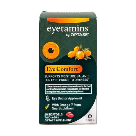 Eyetamins Dry Eye Comfort (60ct x 3 Bundle) - Dryeye Rescue